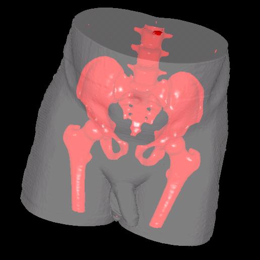 3D mesh model created